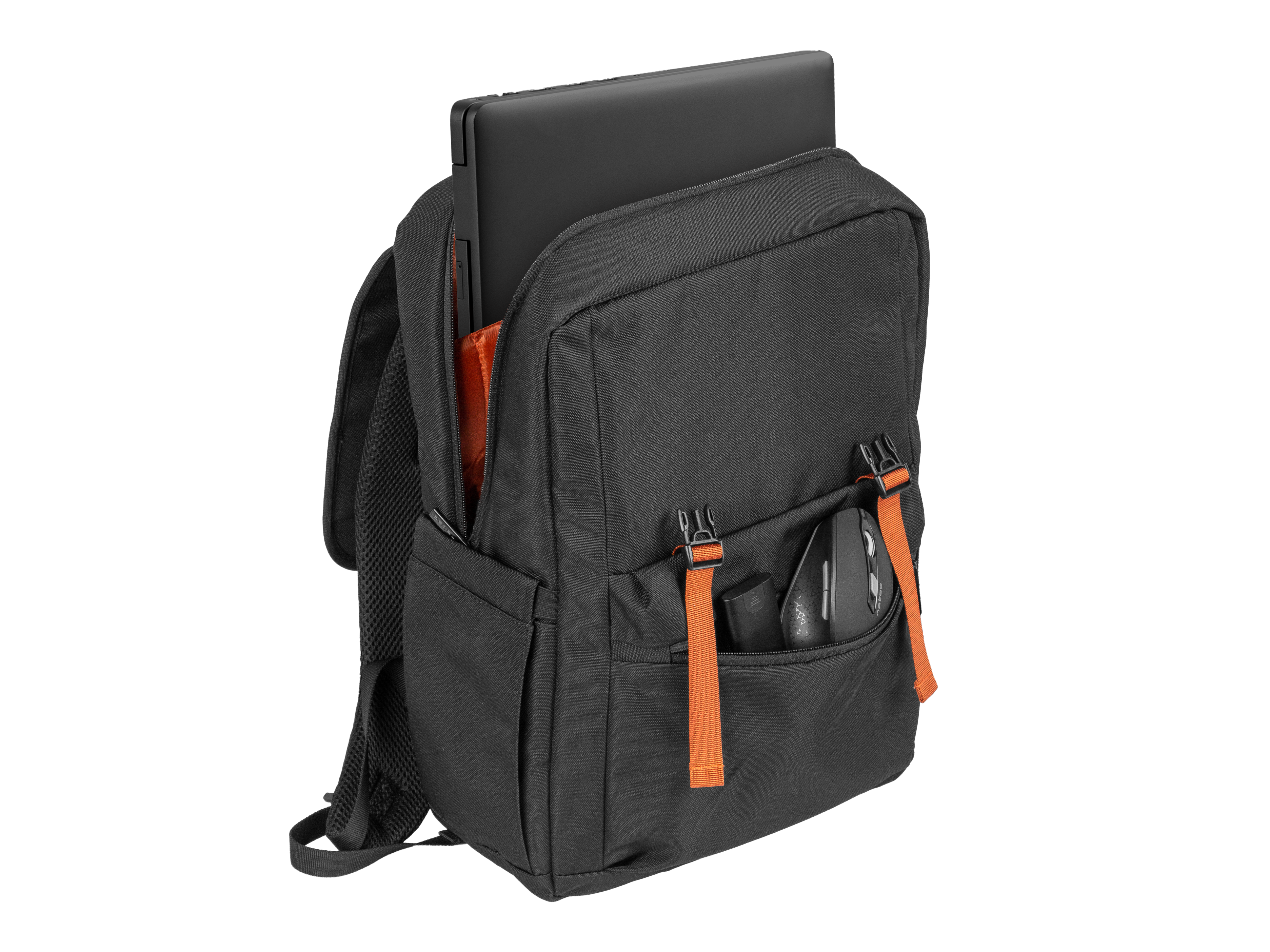 Natec | Niala | Backpack | Fits up to size 15.6 " | Backpack | Black/Orange