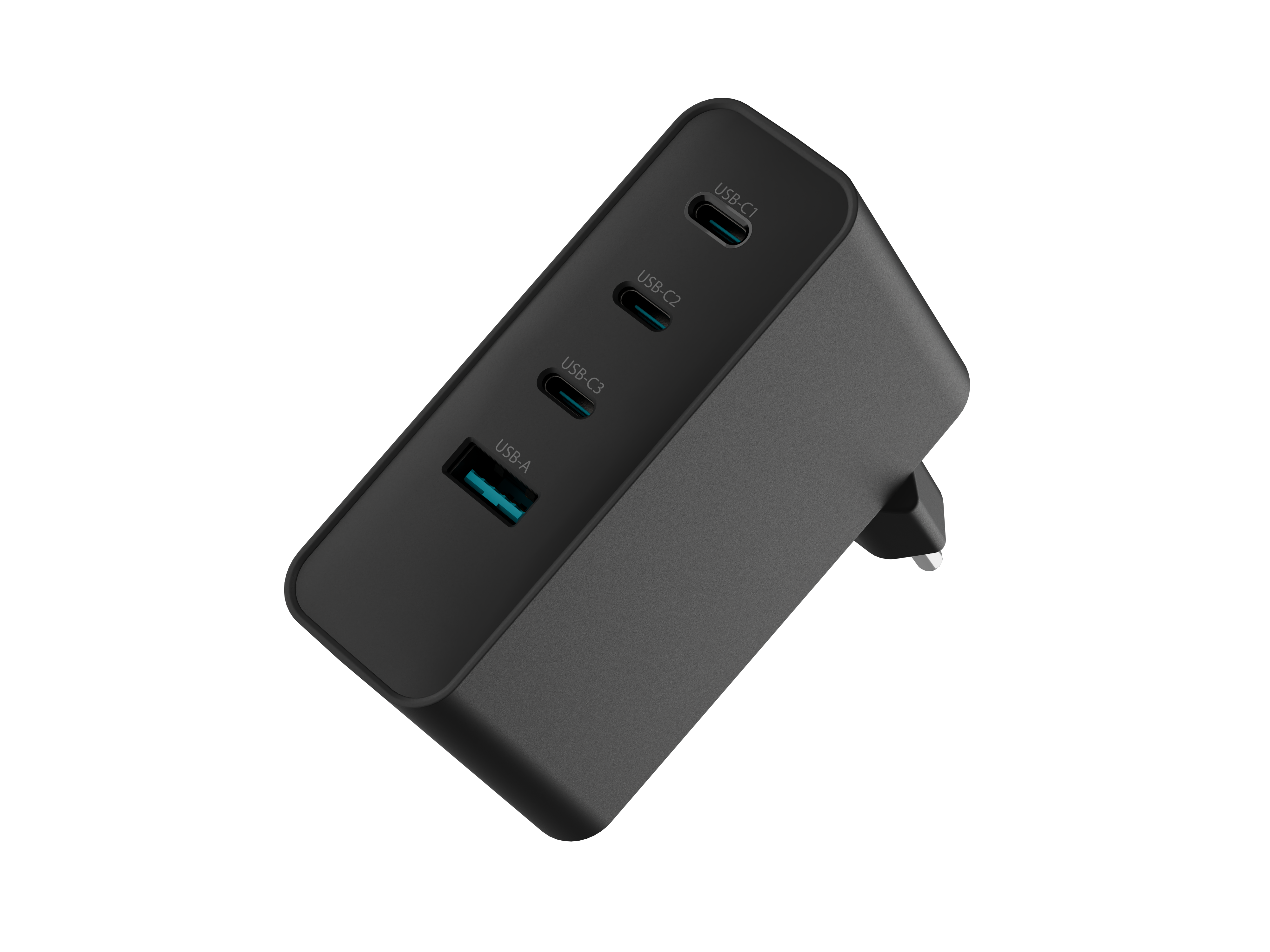 Natec Ribera USB Charger, 1x USB-A + 3x USB-C | NUC-2234