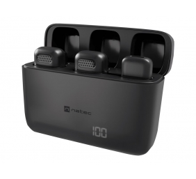 Natec | Microphone | NMI-2253 | Hopper | Noise reduction | Black