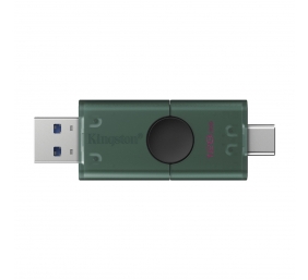 Kingston DataTraveler Duo | 128 GB | USB 3.2 Gen 1 | Black/Green
