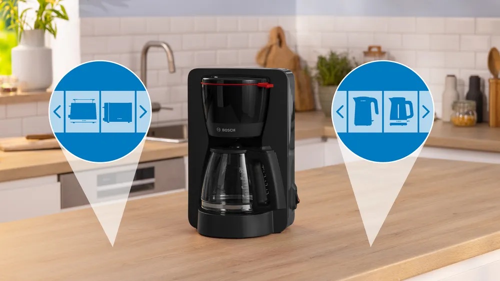 Bosch Coffee Maker | TKA2M113 My Moment | Drip | 1200 W | Black