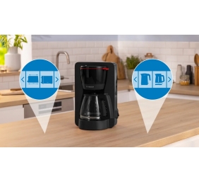 Bosch Coffee Maker | TKA2M113 My Moment | Drip | 1200 W | Black