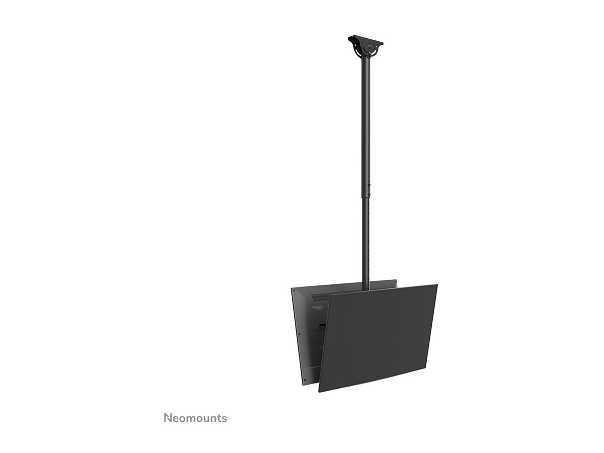 Neomounts CL35-340BL22 Dual Monitor/TV Mount Ceiling | Adjustable Height, Rotate, Tilt, Swivel | 23-42 " | Maximum weight (capacity) 45 kg | Black