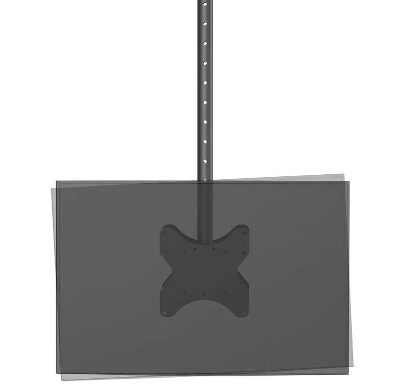 Neomounts CL35-340BL22 Dual Monitor/TV Mount Ceiling | Adjustable Height, Rotate, Tilt, Swivel | 23-42 " | Maximum weight (capacity) 45 kg | Black