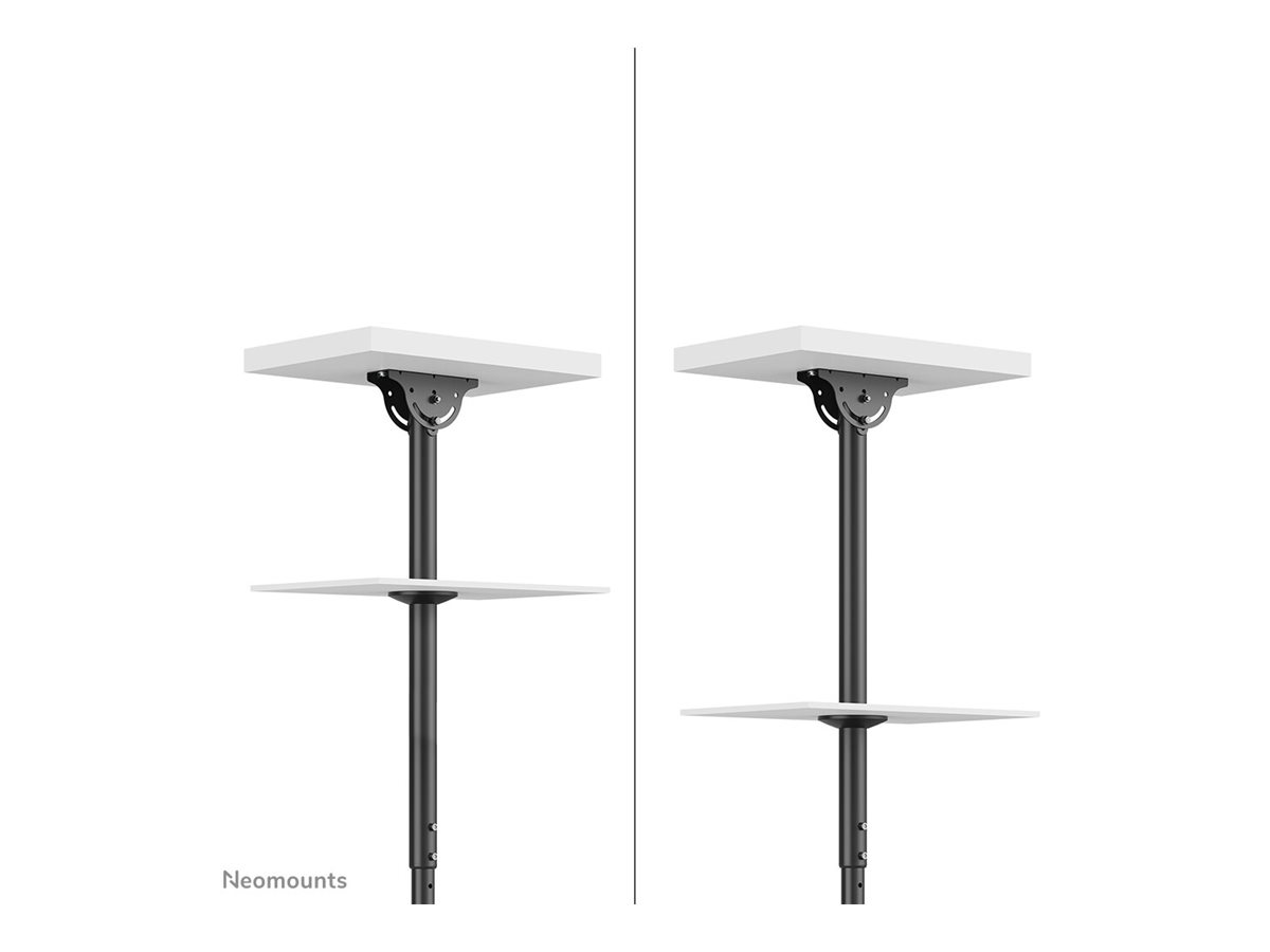 Neomounts CL35-340BL22 Dual Monitor/TV Mount Ceiling | Adjustable Height, Rotate, Tilt, Swivel | 23-42 " | Maximum weight (capacity) 45 kg | Black
