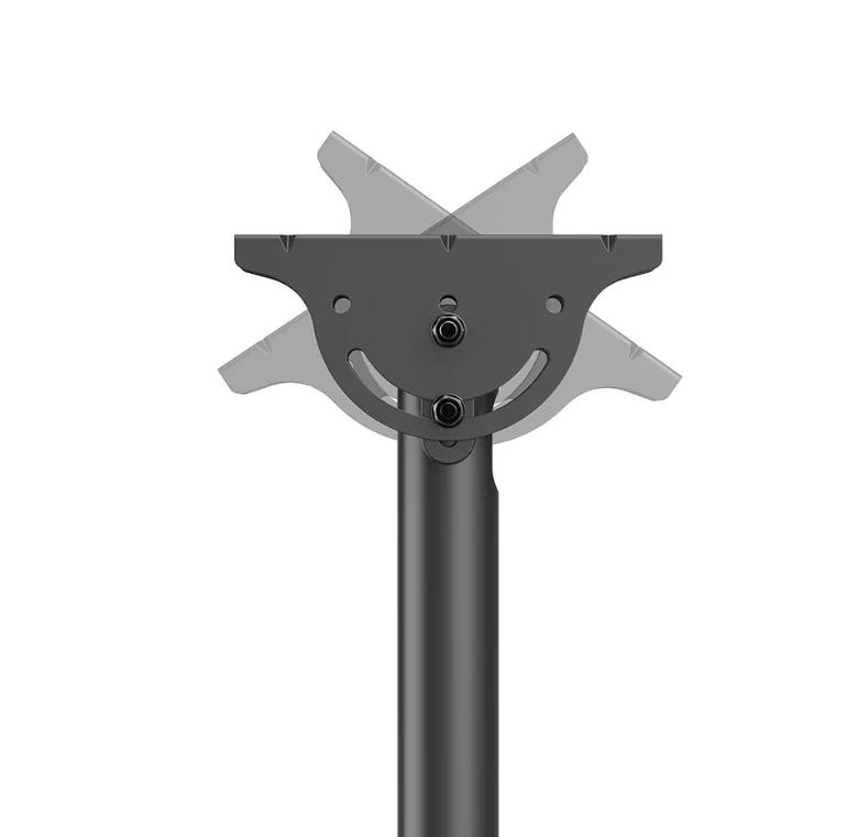 Neomounts CL35-340BL22 Dual Monitor/TV Mount Ceiling | Adjustable Height, Rotate, Tilt, Swivel | 23-42 " | Maximum weight (capacity) 45 kg | Black