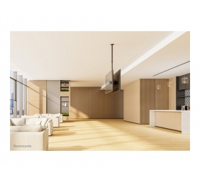 Neomounts CL35-340BL22 Dual Monitor/TV Mount Ceiling | Adjustable Height, Rotate, Tilt, Swivel | 23-42 " | Maximum weight (capacity) 45 kg | Black