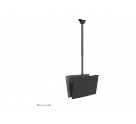 Neomounts CL35-340BL22 Dual Monitor/TV Mount Ceiling | Adjustable Height, Rotate, Tilt, Swivel | 23-42 " | Maximum weight (capacity) 45 kg | Black
