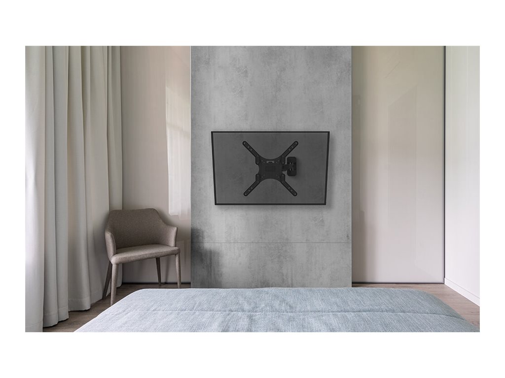 Neomounts Wall mount | WL40-550BL14 TV mount wall | Rotate, Tilt, Swivel | 32-55 " | Maximum weight (capacity) 35 kg | Black