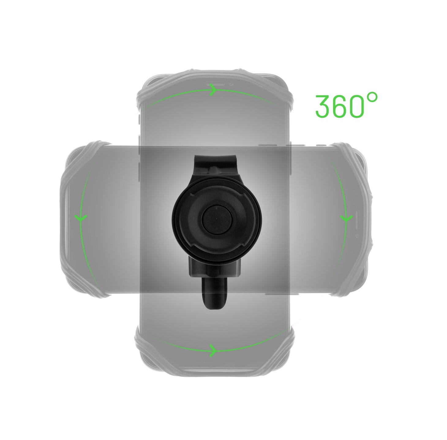 Fixed | Phone holder for bike or motorcycle | Bikee | Phone holder | Black