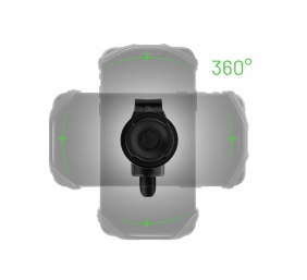 Fixed | Phone holder for bike or motorcycle | Bikee | Phone holder | Black