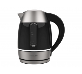 Cecotec Kettle | Thermosense 400 VisionLight | Electric | 2200 W | 1.7 L | Stainless steel | 360° rotational base | Black/Stainless steel