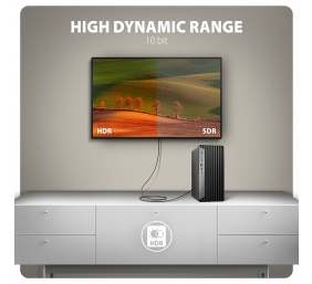 AXAGON Active cable RVD-HI20C2 | DisplayPort to HDMI | 1.8 m