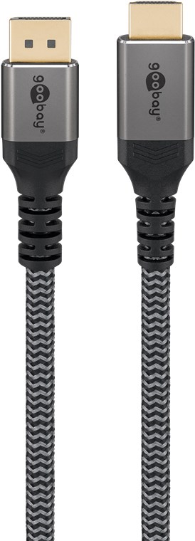 Goobay DisplayPort to HDMI Cable | 65268 | DisplayPort to HDMI