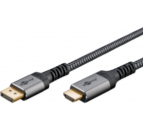 Goobay DisplayPort to HDMI Cable | 65268 | DisplayPort to HDMI