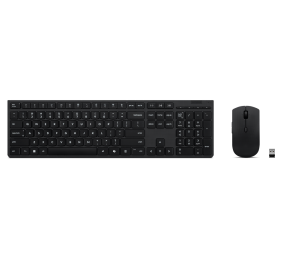 Lenovo Professional Wireless Rechargeable Combo Keyboard and Mouse | Keyboard and Mouse Set | Wireless | Mouse included | Lithuanian | Bluetooth | Grey
