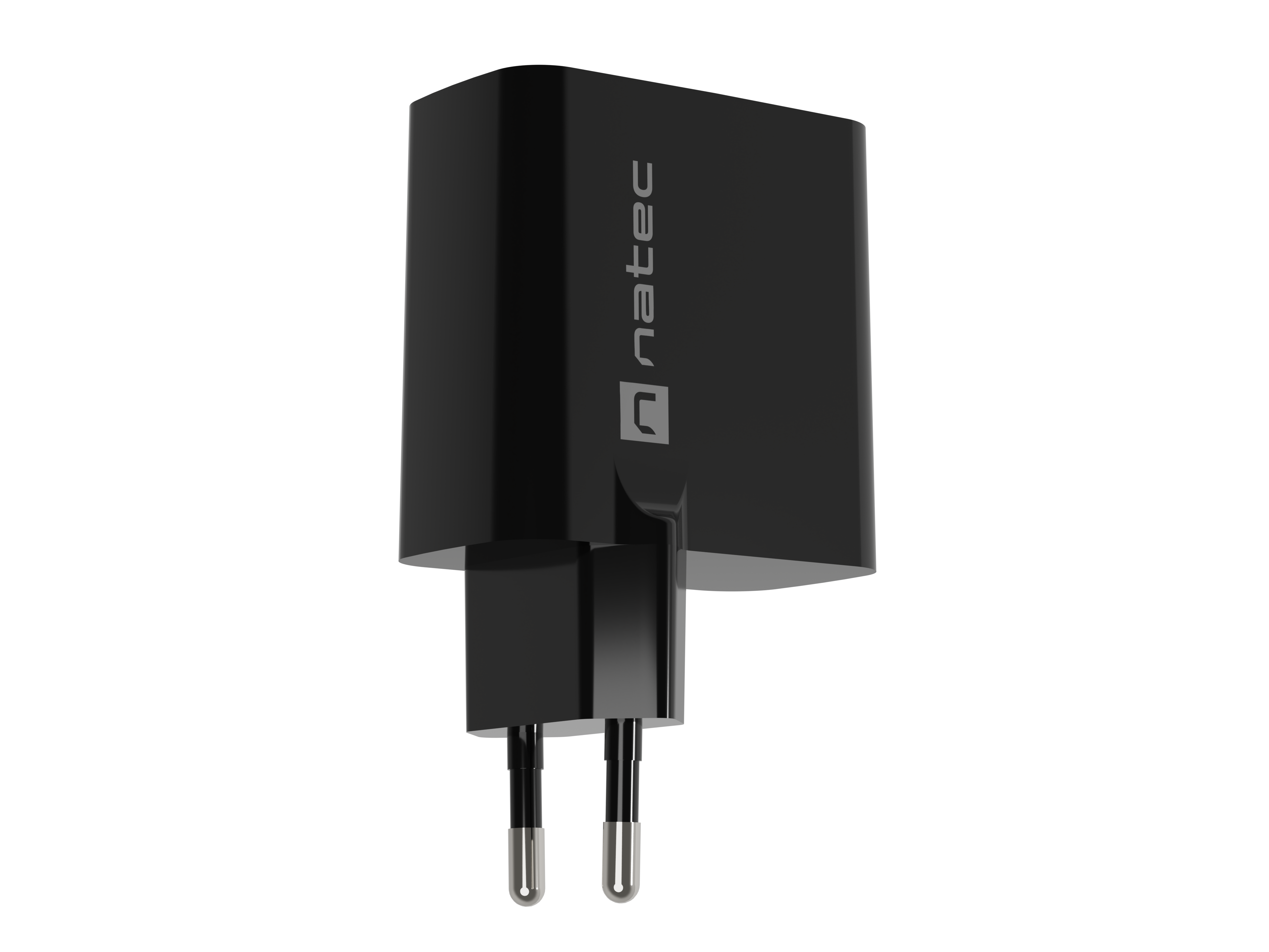 Natec Ribera USB Charger, 1x USB-A, 1x USB-C, 65W | NUC-2145