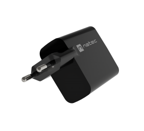 Natec Ribera USB Charger, 1x USB-A, 1x USB-C, 65W | NUC-2145