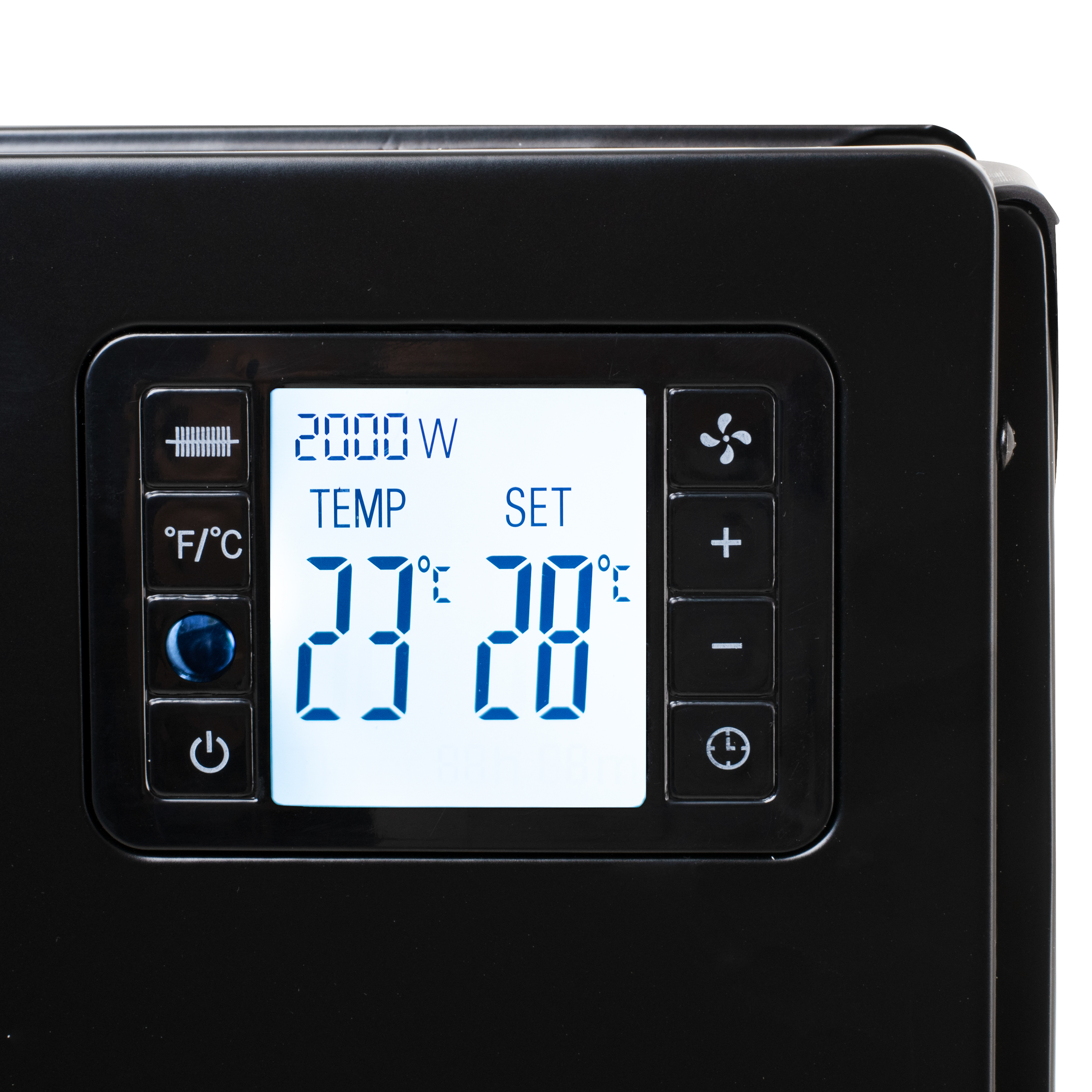 Camry Fan Heater with Remote Control | CR 7739 | Convection Heater | 2000 W | Number of power levels 3 (750W/1250W/2000W) | Black