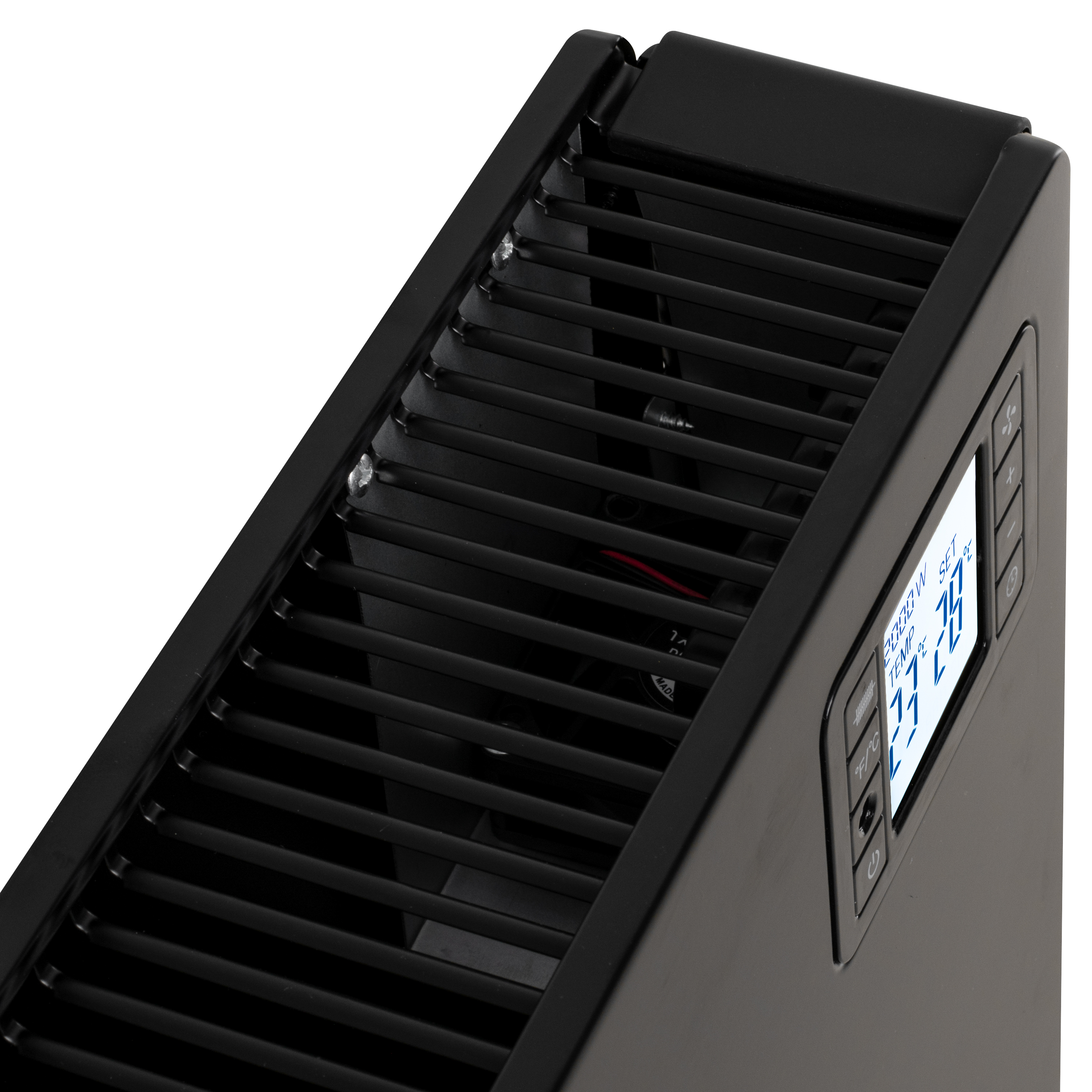Camry Fan Heater with Remote Control | CR 7739 | Convection Heater | 2000 W | Number of power levels 3 (750W/1250W/2000W) | Black