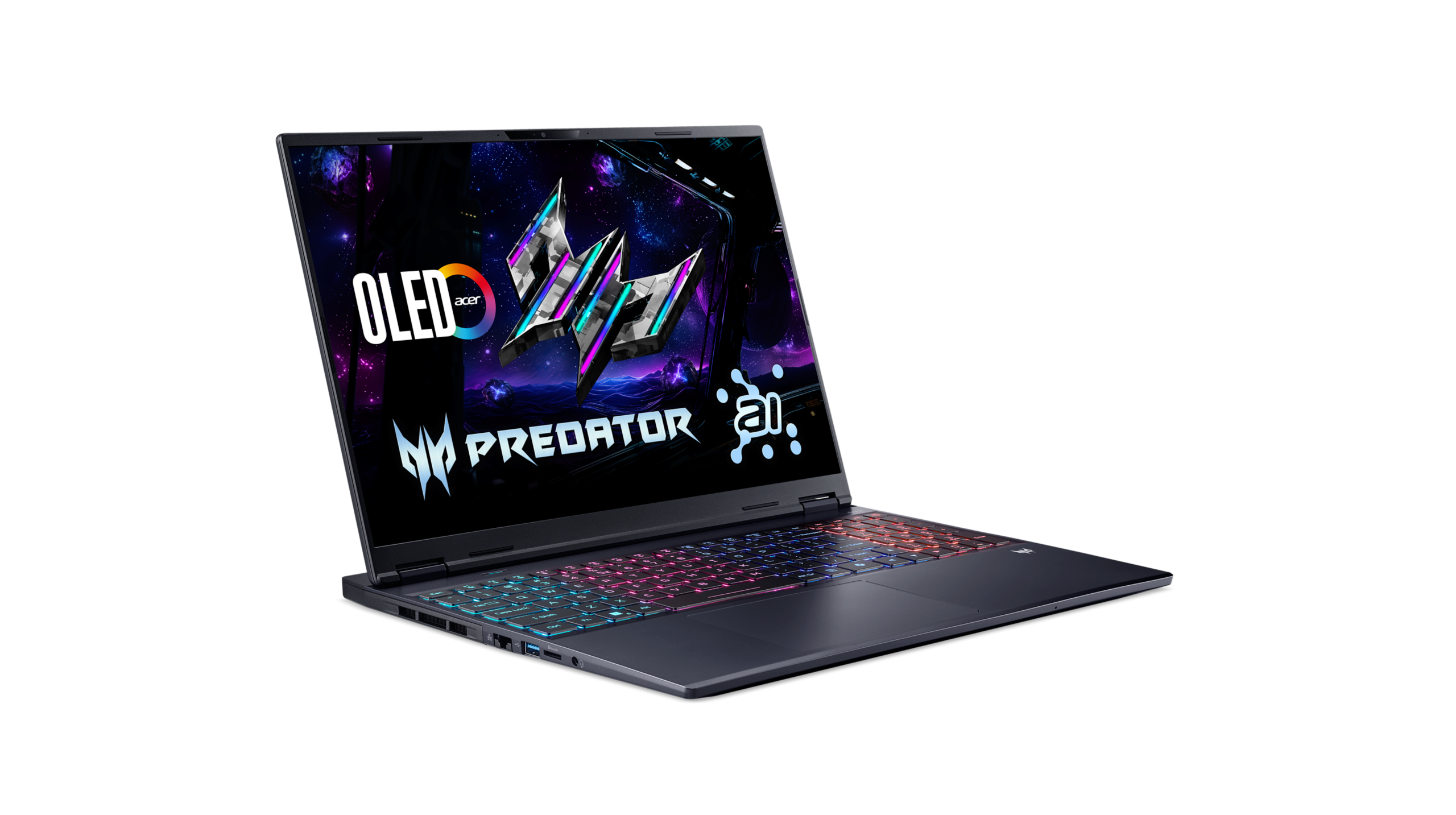 Acer | Predator Helios Neo 16S AI PHN16S-71-7556 | Abyssal Black | 16 " | OLED | WQXGA | 2560 x 1600 pixels | Intel Core Ultra 7 | 255HX | 16 GB | DDR5 | Solid-state drive capacity 1000 GB | NVIDIA GeForce RTX 5060 | GDDR7 | 8 GB | Windows 11 Home | 802.1