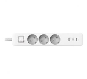 Xiaomi 20W Power Strip (2C1A) EU | Sockets quantity 3
