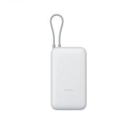 Xiaomi 22.5W Išorinė baterija (Power Bank) 20000mAh, integruotas kabelis, Light Gray