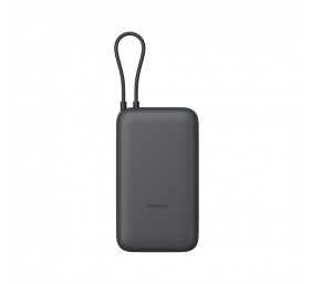Xiaomi Power Bank 20000mAh (Integrated Cable) | 20000 mAh | Dark Gray
