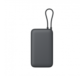 Xiaomi Power Bank 20000mAh (Integrated Cable) | 20000 mAh | Dark Gray