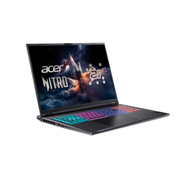 Acer | Nitro 18 AI AN18-61-R40J | Obsidian Black | 18 " | IPS | WQXGA | 2560 x 1600 pixels | AMD Ryzen AI 7 | 350 | 16 GB | DDR5 | Solid-state drive capacity 1000 GB | NVIDIA GeForce RTX 5070 | GDDR7 | 8 GB | Windows 11 Home | 802.11ax | Bluetooth version