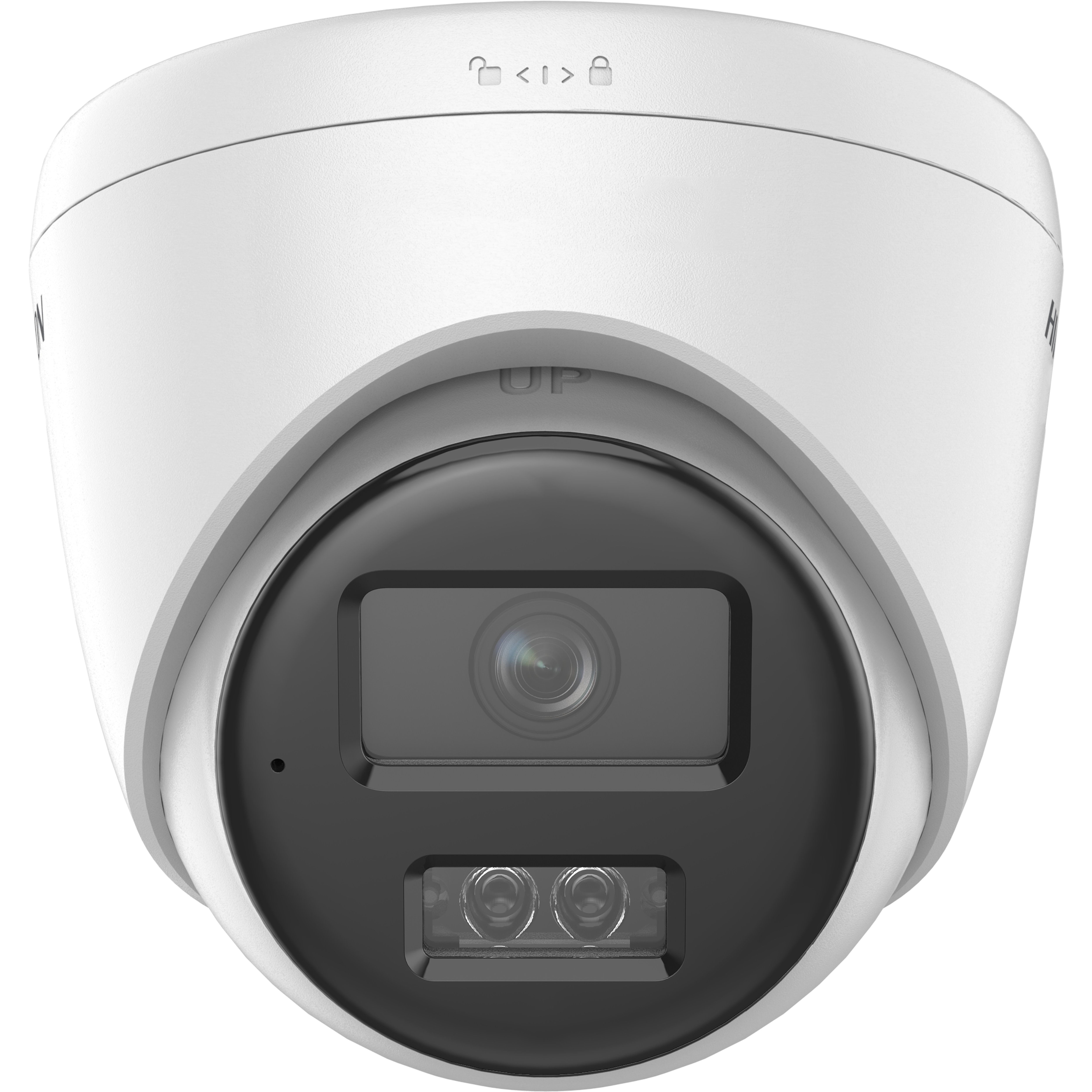 Hikvision 6 MP Smart Hybrid Light Fixed Turret Network Camera | DS-2CD1363G2-LIU | Dome | 6 MP | 2.8mm/4mm | IP67 | H.265+ | microSD/microSDHC/microSDXC card, up to 256 GB