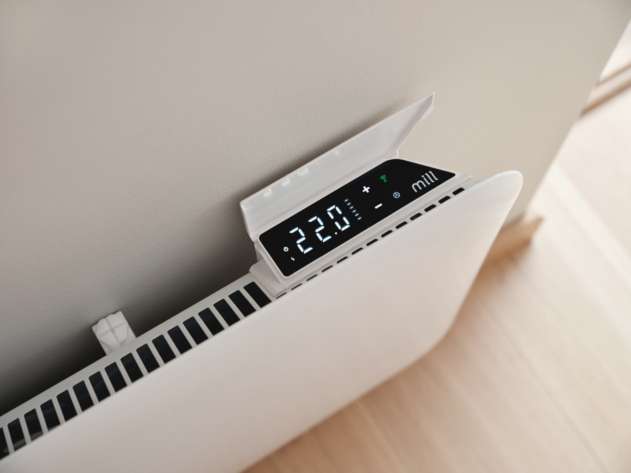 Mill Invisible Smart WiFi Heater | PA400WIFI4 | Panel Heater | 400 W | Suitable for rooms up to 4-6 m² | White | IPX4