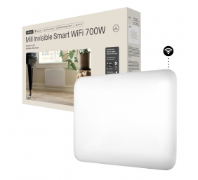 Mill Invisible Smart WiFi Heater | PA700WIFI4 | Panel Heater | 700 W | Suitable for rooms up to 9-12 m² | White | IPX4
