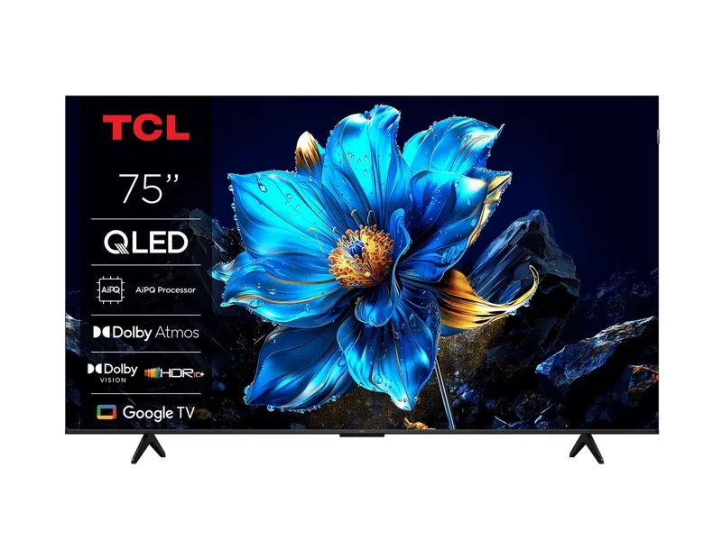 TCL 4K QLED TV | 75T69C | 75 | Smart TV | Google TV | UHD