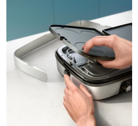 Philips HD6222/90 Table Grill, Black/Stainless Steel | Philips