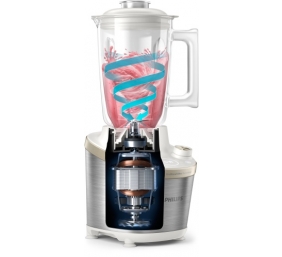 Philips 7000 Series HR3760/01 Greitaeigis trintuvas, 2 L, 1500 W, Balta/Sidabrinė