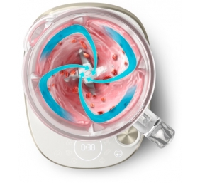 Philips 7000 Series HR3760/01 Greitaeigis trintuvas, 2 L, 1500 W, Balta/Sidabrinė