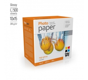 ColorWay Photo Paper, 500 sheets | High Glossy | 200 g/m² | 10x15
