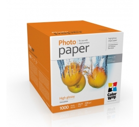 ColorWay Photo Paper, 1000 sheets | High Glossy | 230 g/m² | 10x15