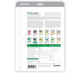 ColorWay Photo Paper, 50 sheets | 155 g/m² | A4 | Dual-side High Glossy