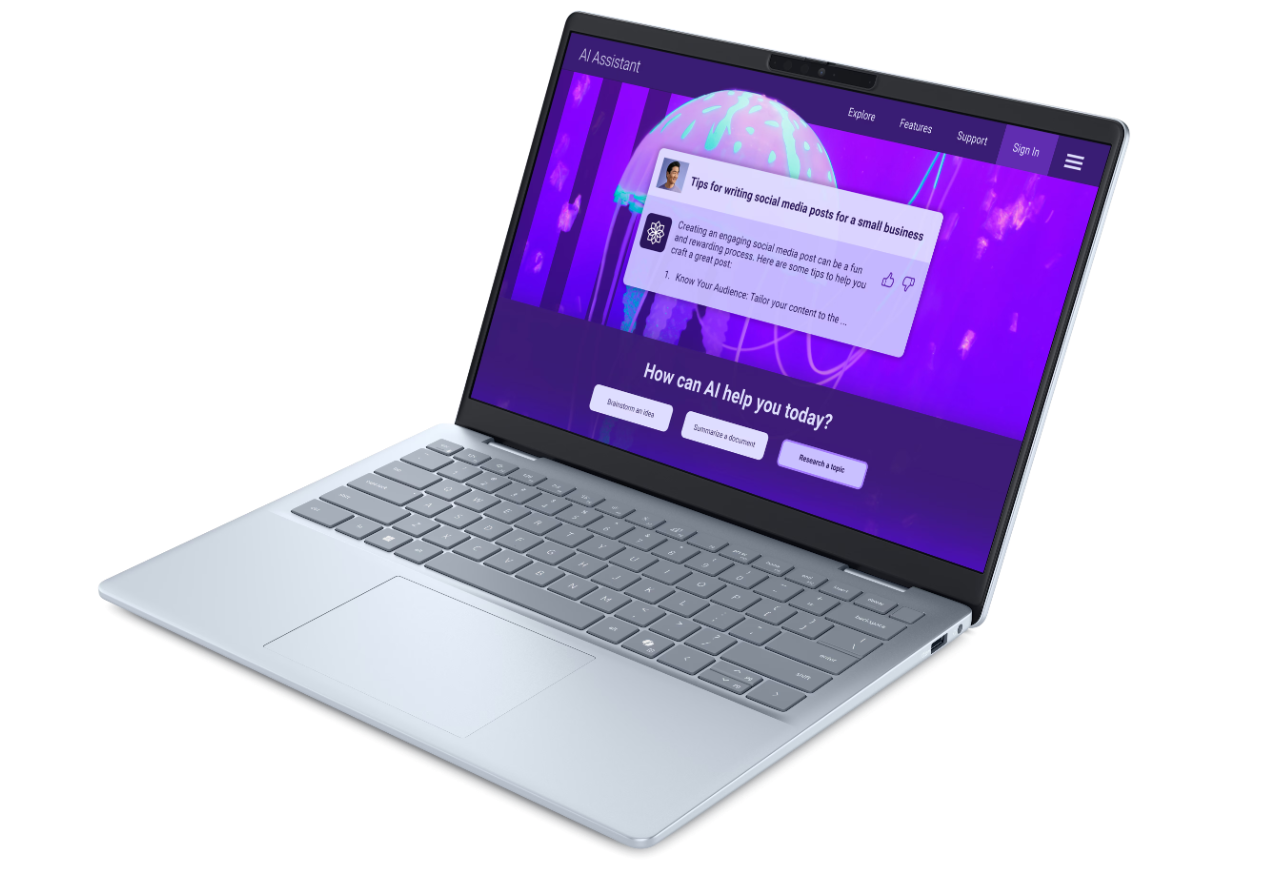 Dell Plus 14 DB14250 | Ice Blue | 14 " | 2.5K | 2560 x 1600 pixels | Anti-glare | Intel Core Ultra 9 | 288V | 32 GB | LPDDR5X | Solid-state drive capacity 1000 GB | Intel Arc Graphics | Windows 11 Pro | 802.11be | Keyboard language English | Keyboard back