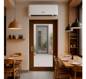 Camry Air Curtain Heater with LED Display | CR 7753 | Air curtain | 2000 W | White | IP22