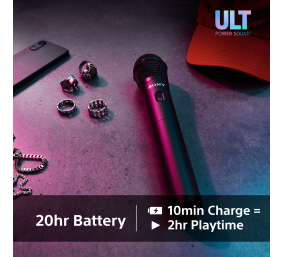 Sony | Wireless Microphone Set with 2 Mics and Receiver | ULTMIC1