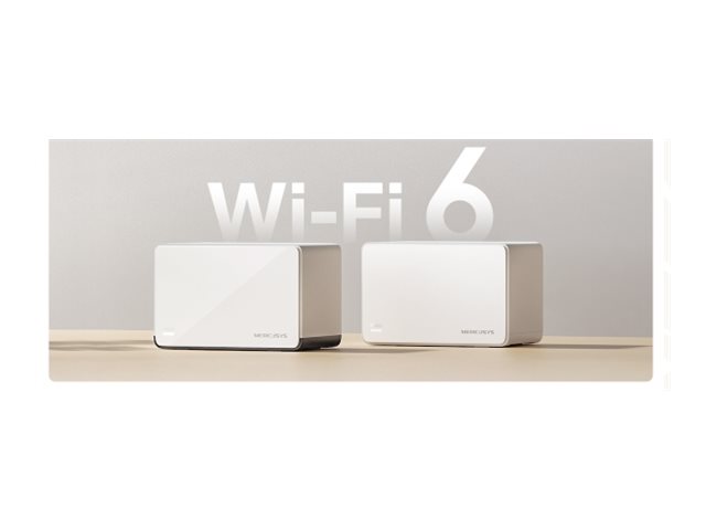 Mercusys AX3000 Whole Home Mesh WiFi 6 System | Halo H85X (2-pack) | 802.11ax | Mesh Support Yes | MU-MiMO No | No mobile broadband