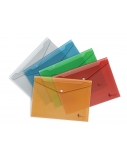 Aplankas-vokelis su spaude Forpus, A4, plastikinis, baltas, skaidrus  0820-009