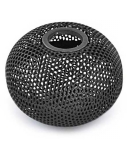 Dėžutė sąvaržėlėms Forpus, magnetinė juoda, perforuoto metalo