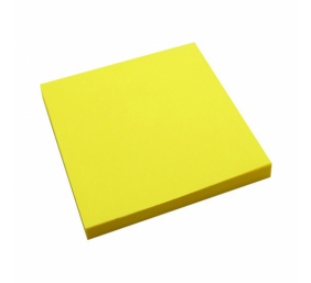 Lipnūs lapeliai Forpus, Neon, 75x75mm, geltoni (1x80)