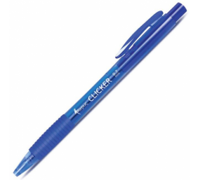 Tušinukas automatinis Forpus Clicker, 0.7mm, mėlynas