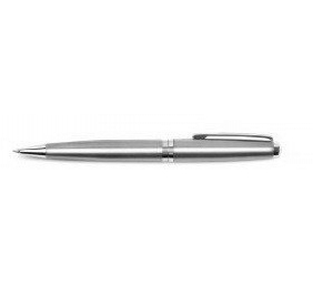 Tušinukas automatinis Forpus Roma, 0.7mm, mėlynas tušas, sidabrinis korpusas, metalinis, pasukamas