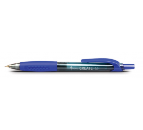 Gelinis rašiklis automatinis Forpus Create, 0.7mm, mėlyna